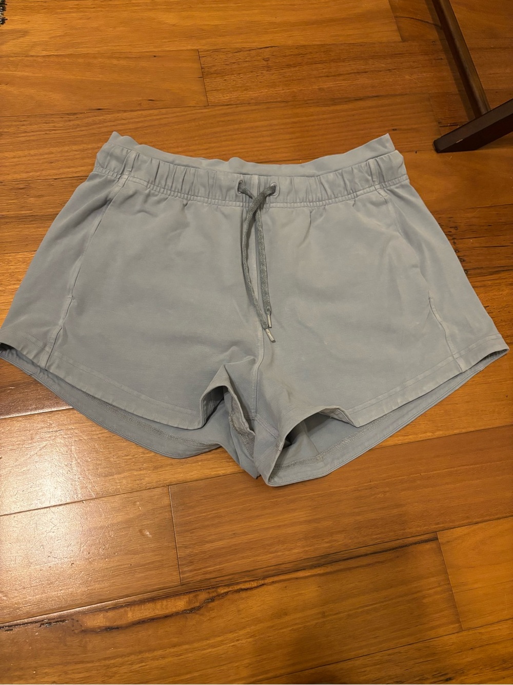 lululemon athletica Light Blue Athletic Drawstring Shorts